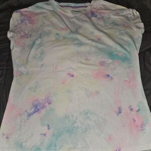 Arizona cap sleeve tie dye tee.  Size large regular 14